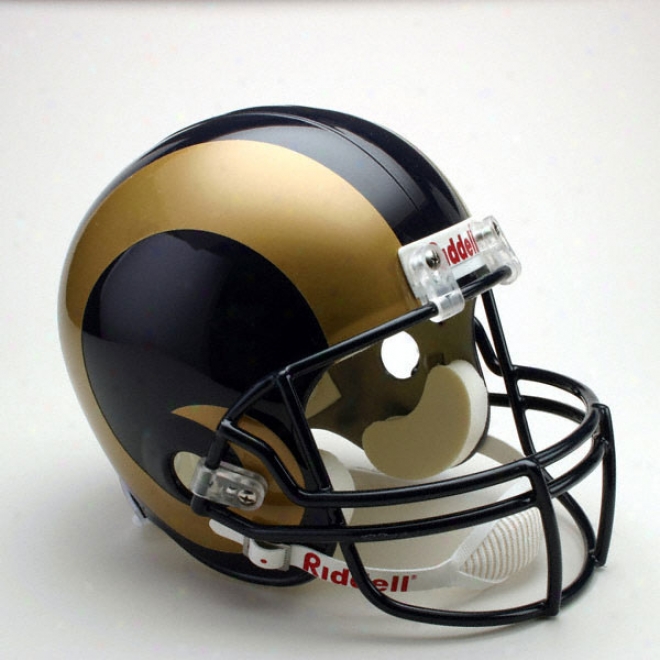 St. Louis Rams Dwluxe Replica Riddell Full Size Helmet