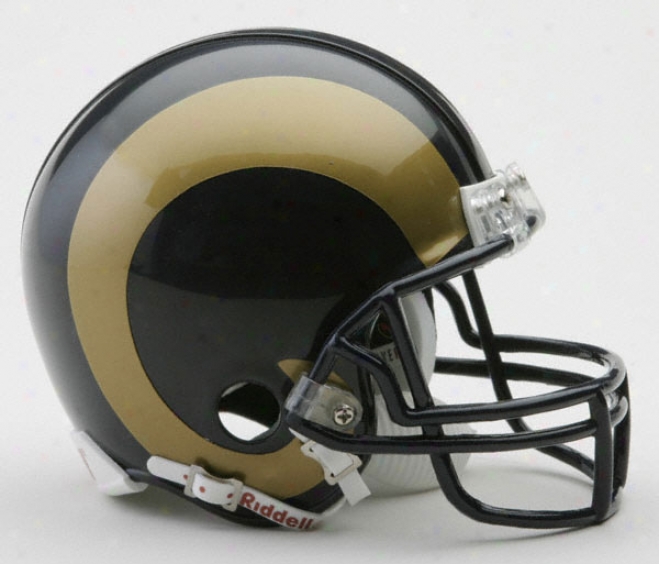 St. Louis Rams Nfl Riddell Mini Helmet