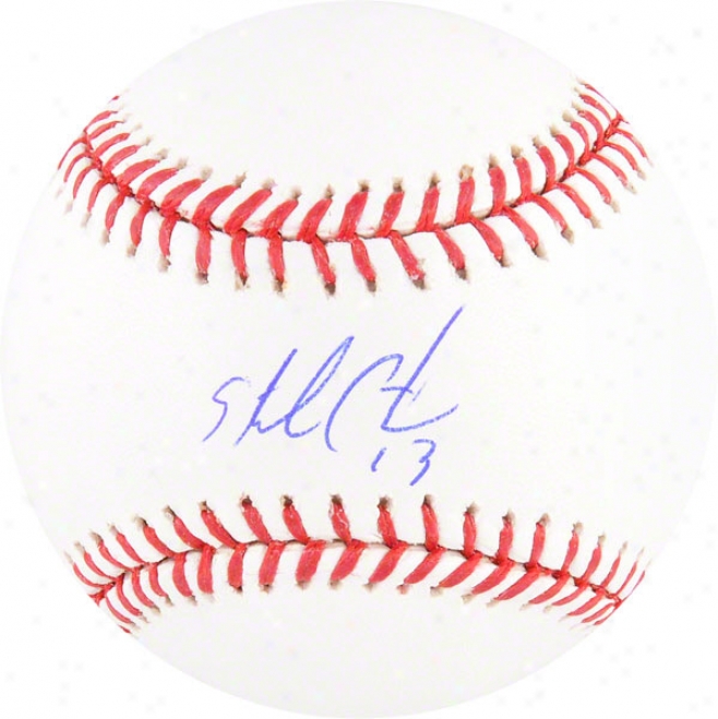 Starlin Castro Autographed Mlb Baseball  Details: Chicago Cubs