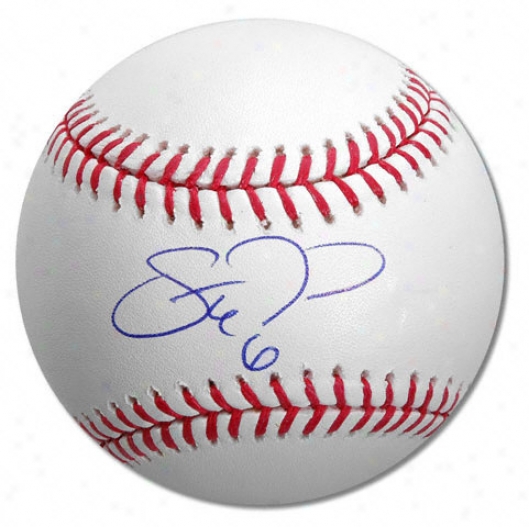 Stephen Drew Autkgraphed Baswball