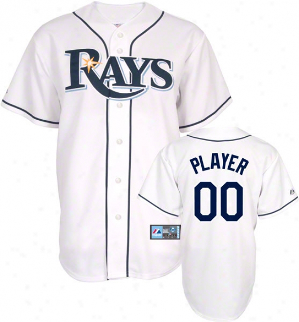 Tampa Bay Rays -any Player- Home Mlb Replica Jersey
