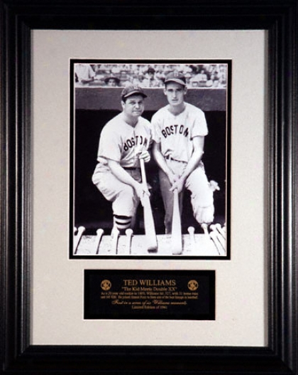 Ted Williams Boston Red Sox -with Jimmie Foxx- Classic Moment #1