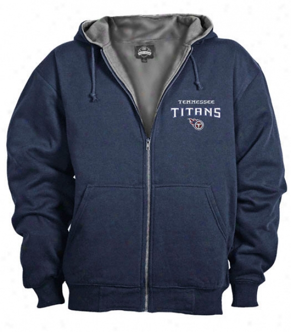 Tennessee Titans Craftsman Zip Frojt Hooded Jacket