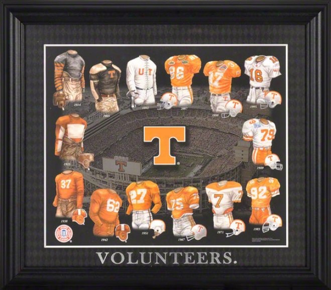 Tennessee Volunteers 13x15 Framed Print  Details: Evolution