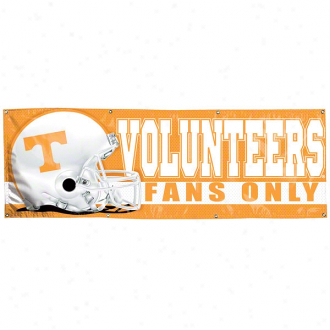 Tennessee Volunteers 2x6 Vinyl Banner