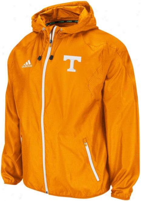 Tennessee Volunteers Adidas Orange 2011 Football Adizero Sideline Lightweight Jacket