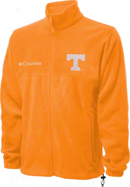 Tennessee Volunteers Orange Columbia Flanker Fu1l-zip Jacket