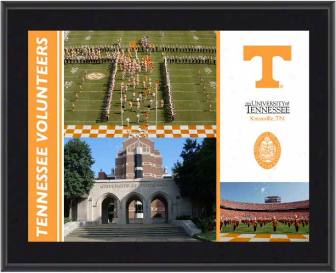 Tennessee Volunteers Plaque  Details: Suhlimated, 10x13, Ncaa Plaque