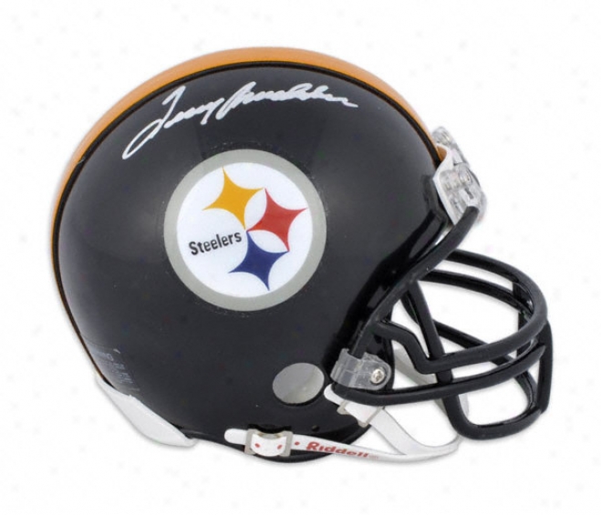 Terry Bradshaw Pittsburgh Steelers Autographed Mini Helmet