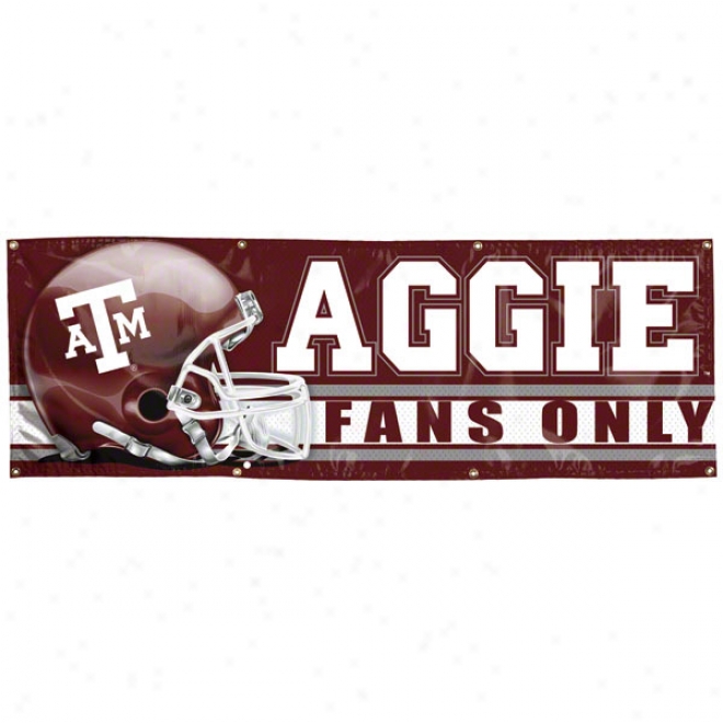 Texas A&m Aggies 2x6 Vinyl Banner