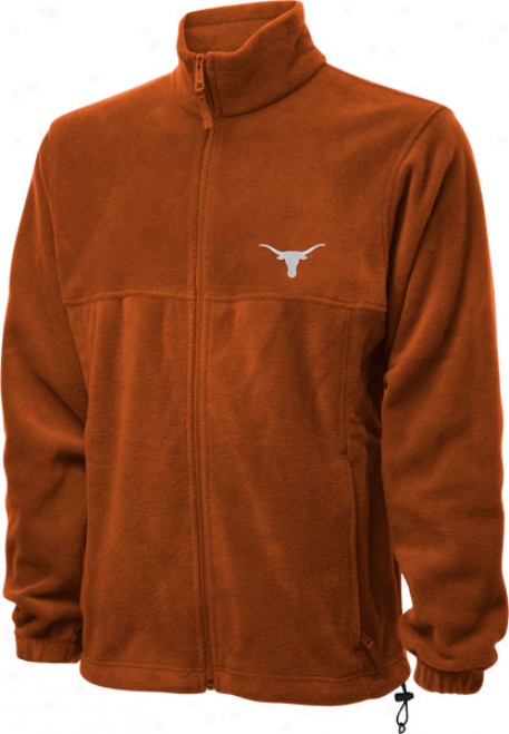 Texas Longhorns Dark Orange Columbia Flanker Full-zip Jacket