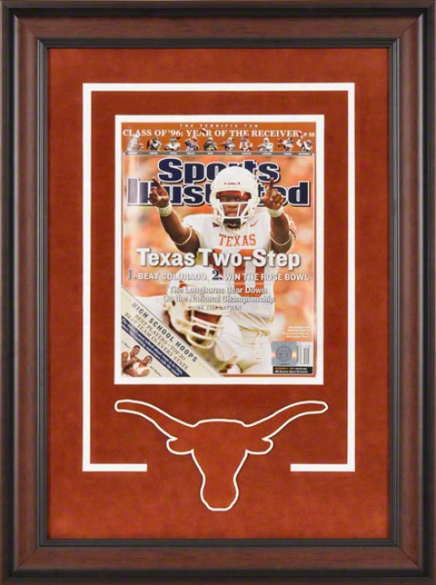 Texas Longhorns Framed Cover  Details: Sports Illustrated, Texas Two Step, Logo