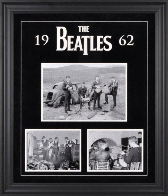 The Beatles 1962 Framed Presentation