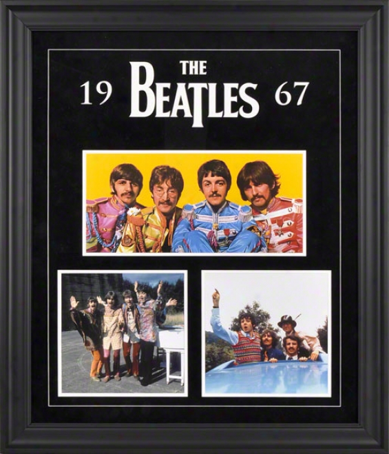 The Beatles 1967 Framed Presentation