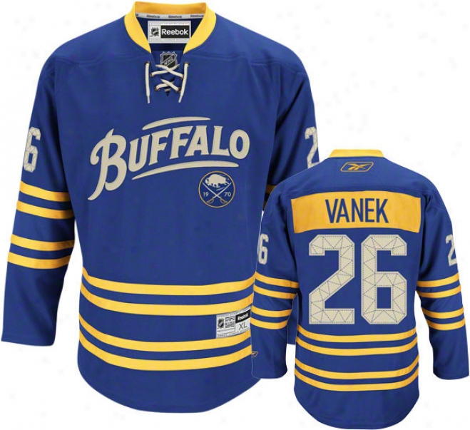 Thomas Vanek Jersey: Reebok Alternate #26 Buffalo Sabres Premier Jersey