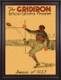 1923 South Carolina Vs. Clemson 36 X 48 Framed aCnvas Historic Football Print