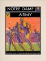 1930 Notre Dame Fighting Irish Vs Army Black Knights 10 1/2 X 14 Matted Historic Football Pkster