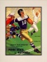 1937 Penn State Nittany Lions Vs Bucknell Bison 10 1/2 X 14 Matted Historic Football Poster
