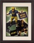 1947 Notre Dame Fighting Irish Vs Atmy Black Knights 8.5 X 11 Framex Historic Football Plaacrd