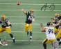 Aaron Rodgers Autographed Photograph  Details: Greej Bay Packers, Sb Xlv Passing, 8x10