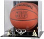 Atlanta Hawks Golden Clsasic Logo Basketball Display Case