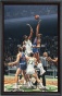 Boston Celtics/philadelphia 76srs - &quotjumpball&quot - Obersiaed - Framec Giclee