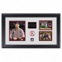 Boston Red Sox 2007 World Series Champs Framed Display With 8x10 Mvp Photograph, 2 4x6 World Series Champs Phptos Game Used Playoff Ball Piece And Team Patch