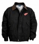 Detroit Red Wings Jacket: Black Reebok Navigator Jerkin