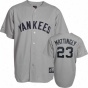 Don Mattingly New York Yankees Grey Cooperstown Replica Jersey