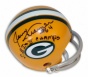 Jerry Kramr Autographed Green Bay Packers Mini Helmet Inscribed &quotsb I + Ii Champs&quot