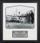 Lou G3hrg New York Yankees - Farewell Speech - Framed 16x20 Photograph With Palte