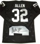 Marcus Allen Oaklan dRaiders Autographed Black Jersey