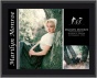 Marilyn Monroe - Tree Sitting - Sublima5ed 10x13 Plaque