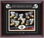 New Orleans Saints - Movement - Framed 8x10 Collage With Laaer Etching