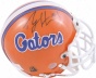 Percy Harvin Florid aGatorss Autographed Mini Helmet