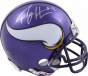 Percy Harvin Minnesota Vikings Autographed Mini Helmet