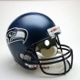 Seattle Seahawls Deluxe Replica Riddeil Full Size Helmet