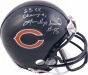 Stefan Humphries Chicago Bears Autographed Mini Helmet With Sb Xx Champs Inscription