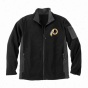 Wasbington Redskins Black Full Zi0 Micro Fleece Jacket