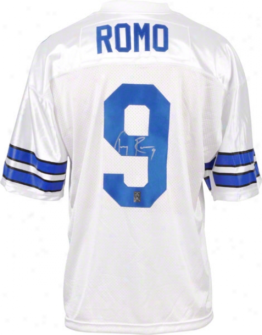 Tony Romo Dallas Cowboys Autographed Custom Jersey