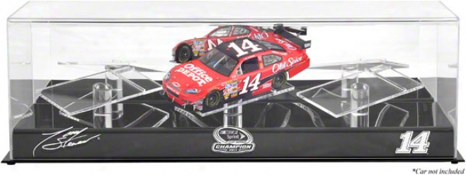 Tony Stewart 1/24th Die Cast 3-car Display Case  Details: 2011 Sprint Cup Series Champion