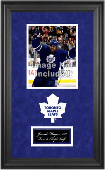 Toronto Maple Leafs Deluxe 8x10 Team Logo Frame