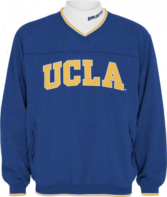 Ucls Bruins Windshirt/long Sleeve Mockneck Combo Pack