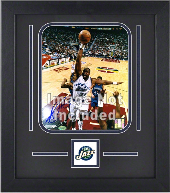 Utah Jazz 8x10 Vertical Setup Frame With Team Logo