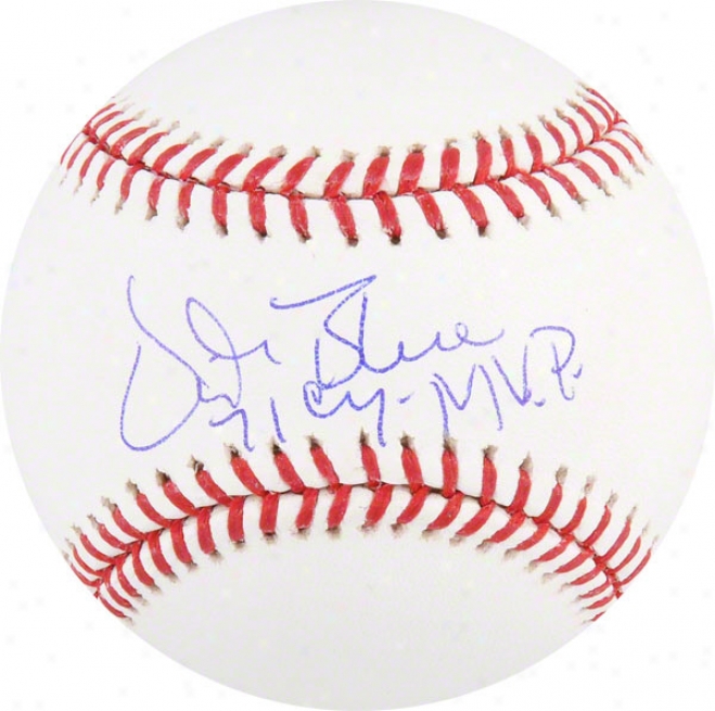 Vida Blue Autographed Baseball  Details: Oakland Athletics, 71 Cy / Mvp Inscription