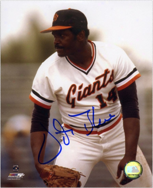 Vida Blue San Francisco Giants Autographed 8x10 Photograph