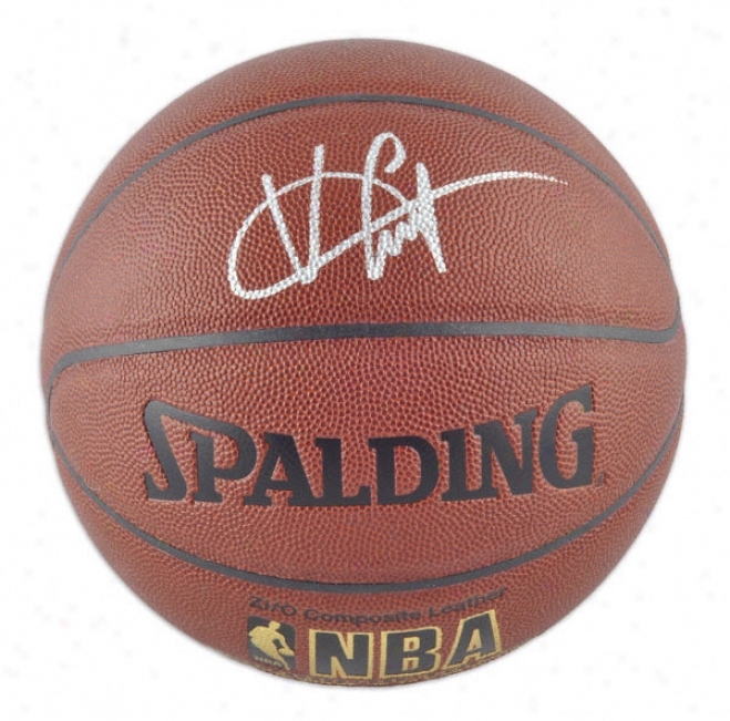 Vince Carter Dallas Mavericks Autographed Spalding Indoor/outdoor Basketball