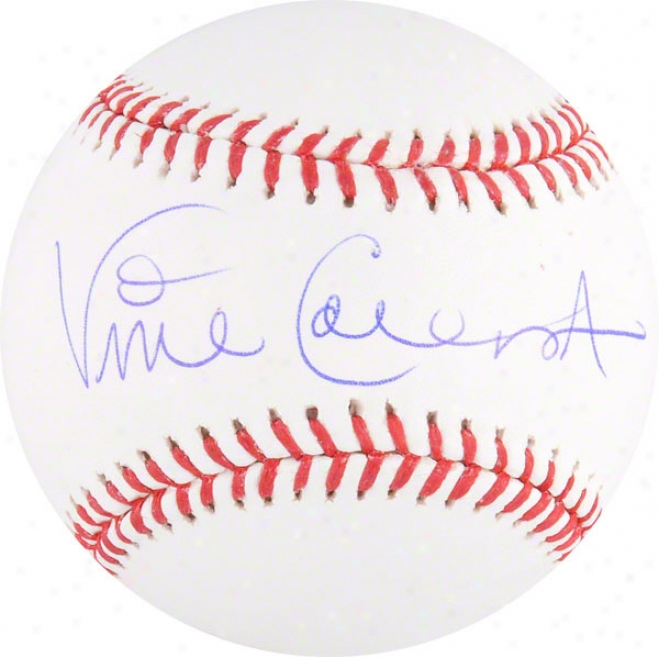 Vince Coleman Autographed Baseball  Details: St. Louis Cardinals