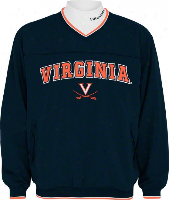 Virginia Cavaliers Windshirt/long Sleeve Mockneck Combo Pack