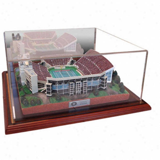 Virginia Tech Hokies Lane Stadium Autograph copy With Case - Platinum Series